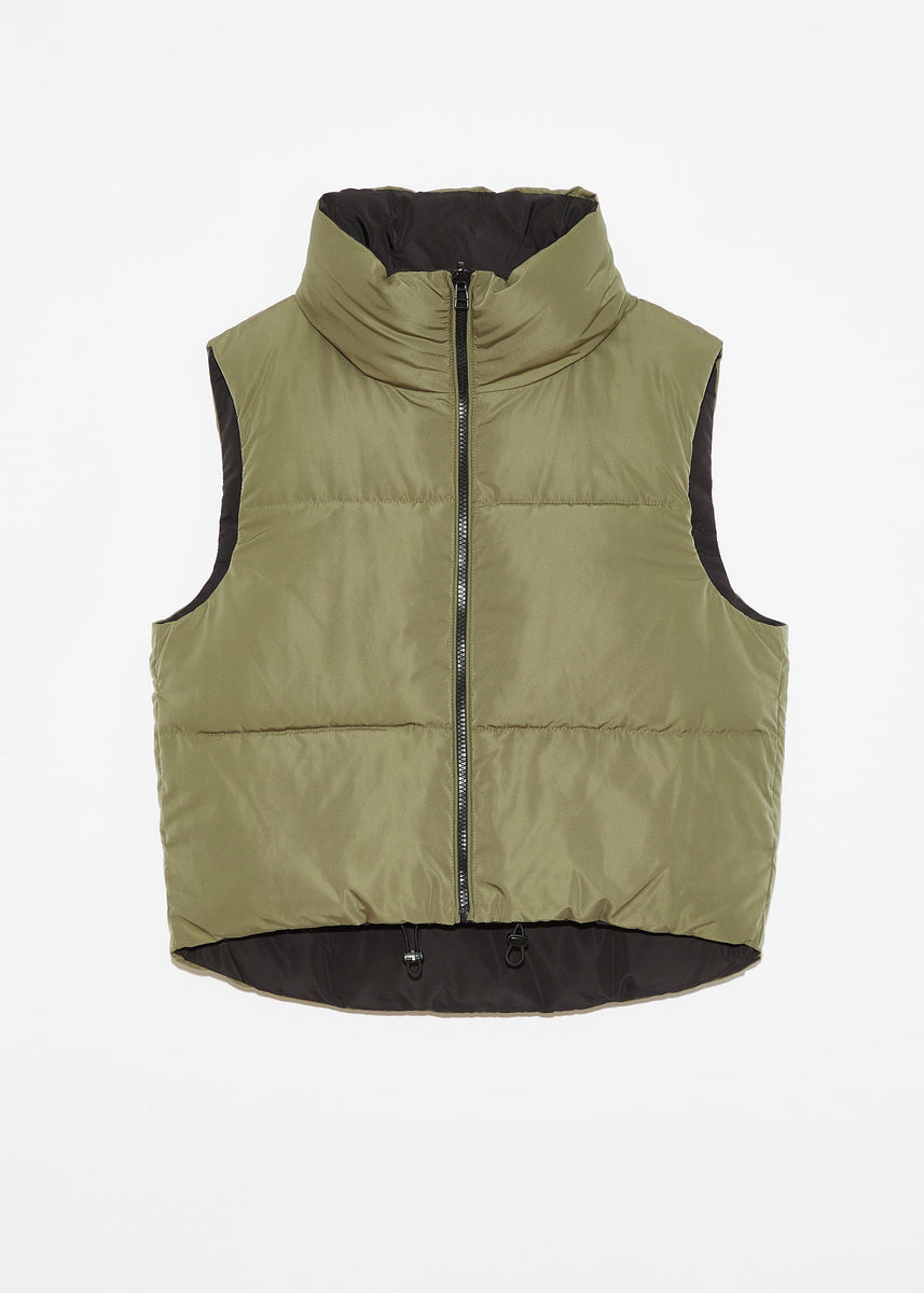 KANSAS REVERSIBLE PUFFER VEST – Raiment Loft