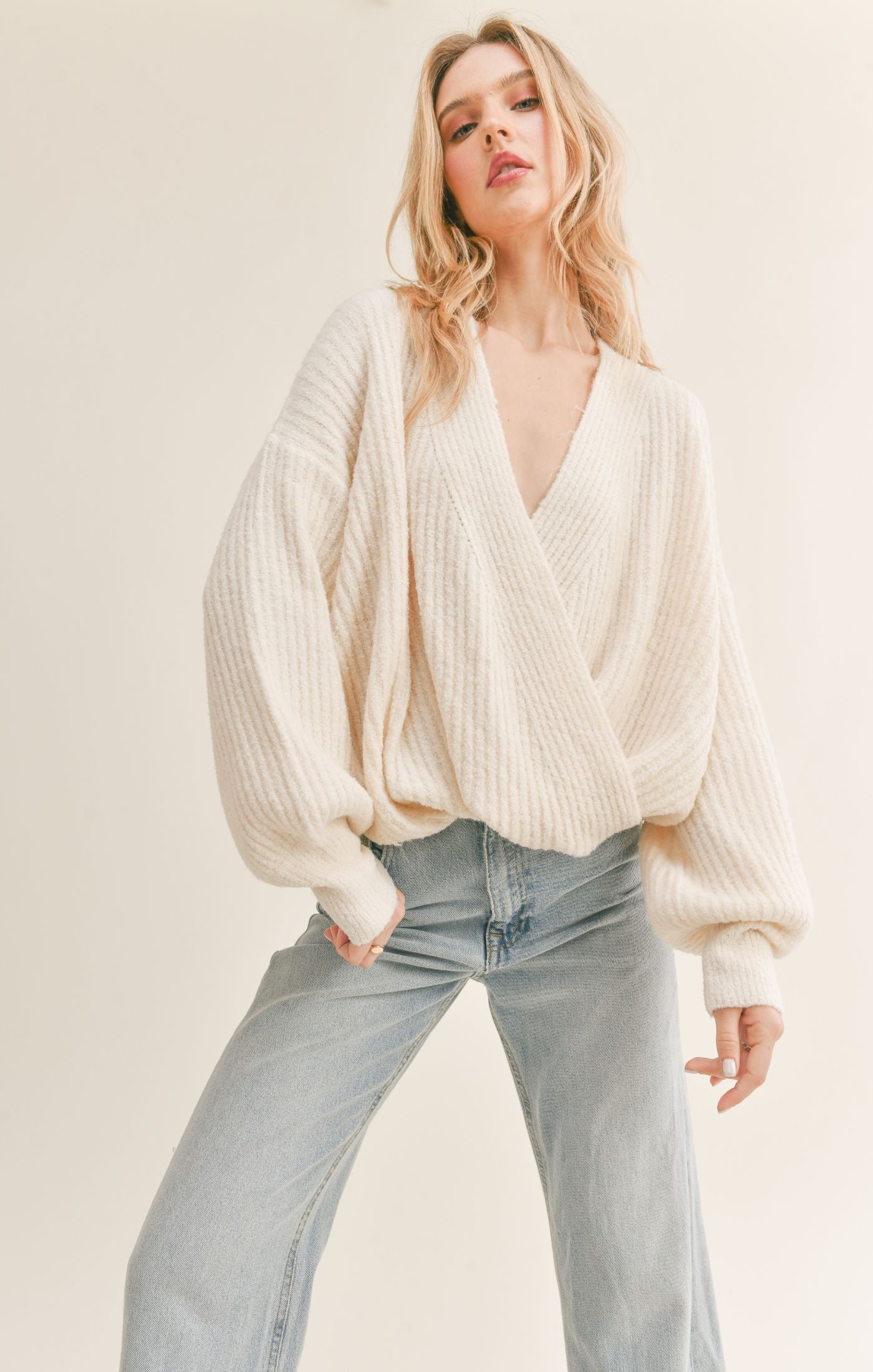 KITTIE SURPLACE SWEATER
