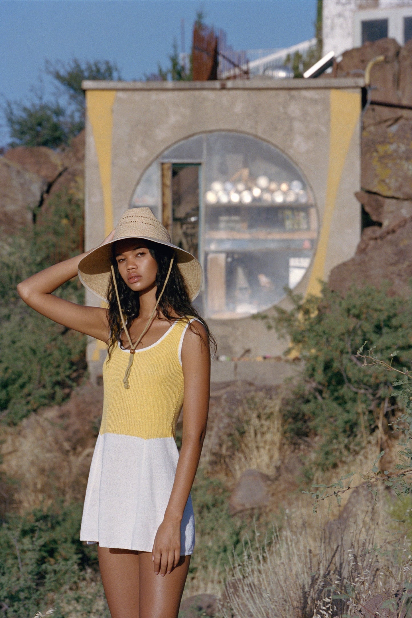 THE VISTA NATURAL STRAW HAT