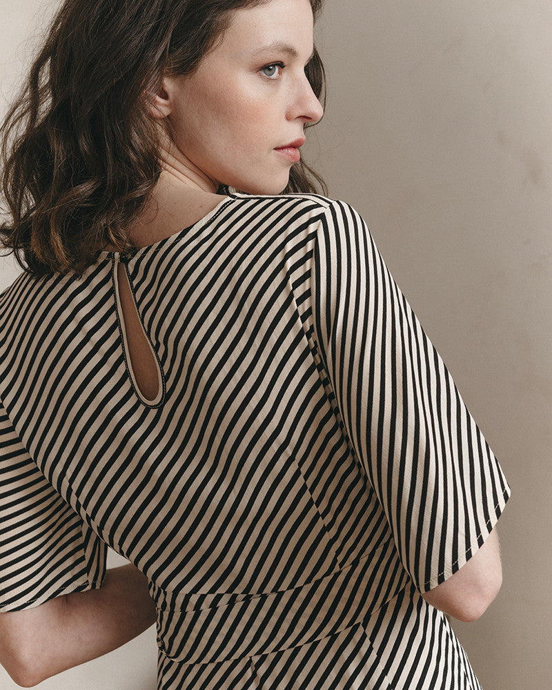 JAGGER STRIPED DRESS