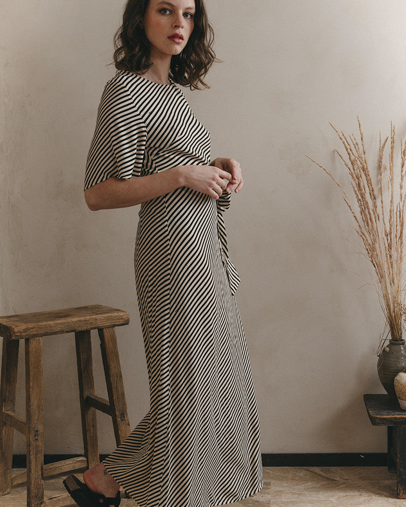 JAGGER STRIPED DRESS
