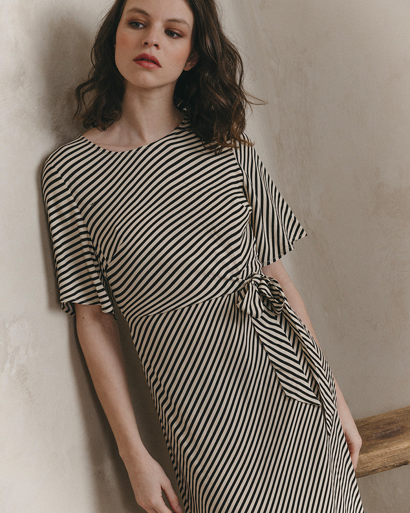 JAGGER STRIPED DRESS