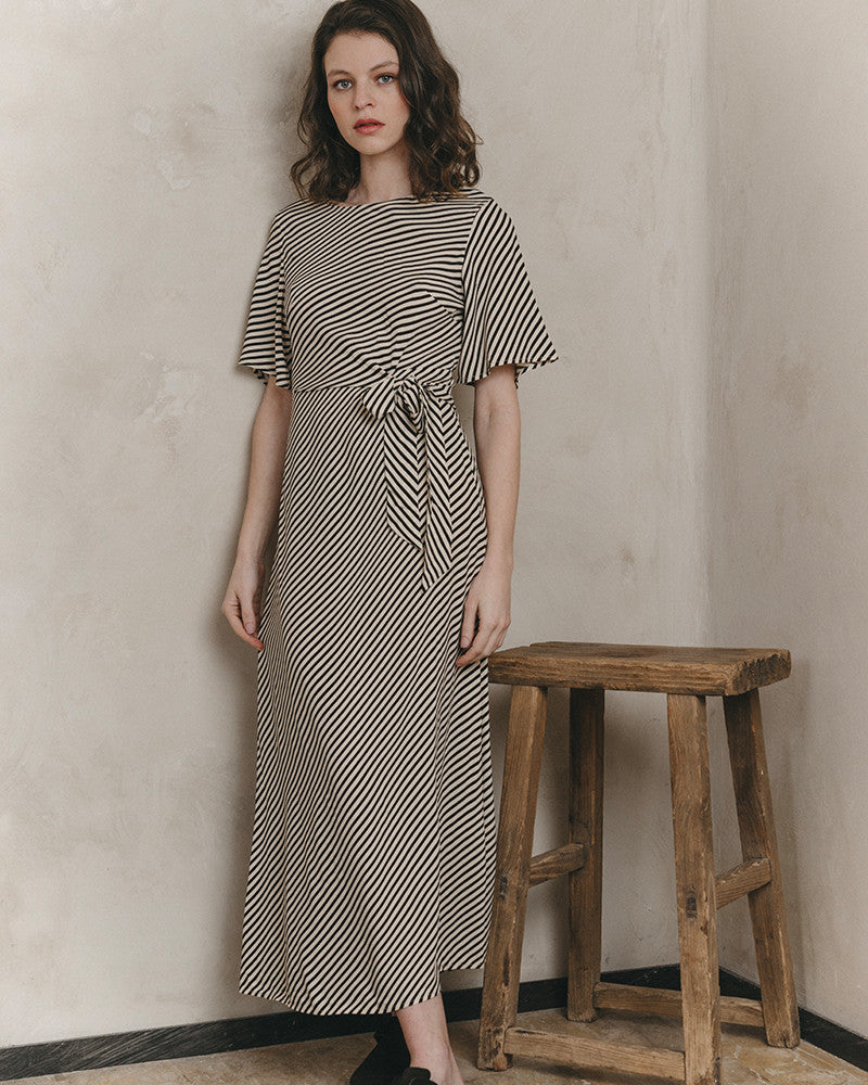 JAGGER STRIPED DRESS