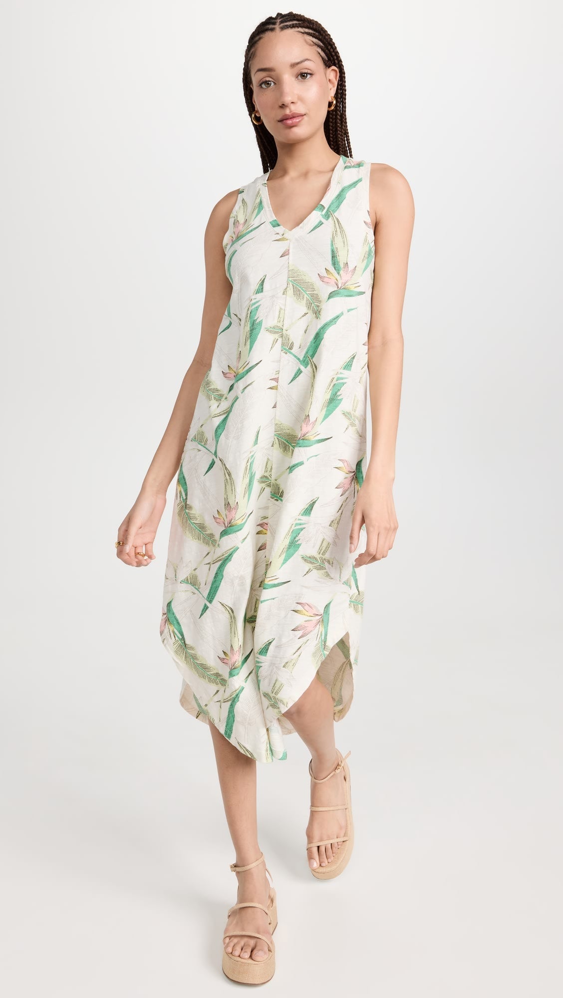 REVERIE DRESS / BIRDS OF PARADISE