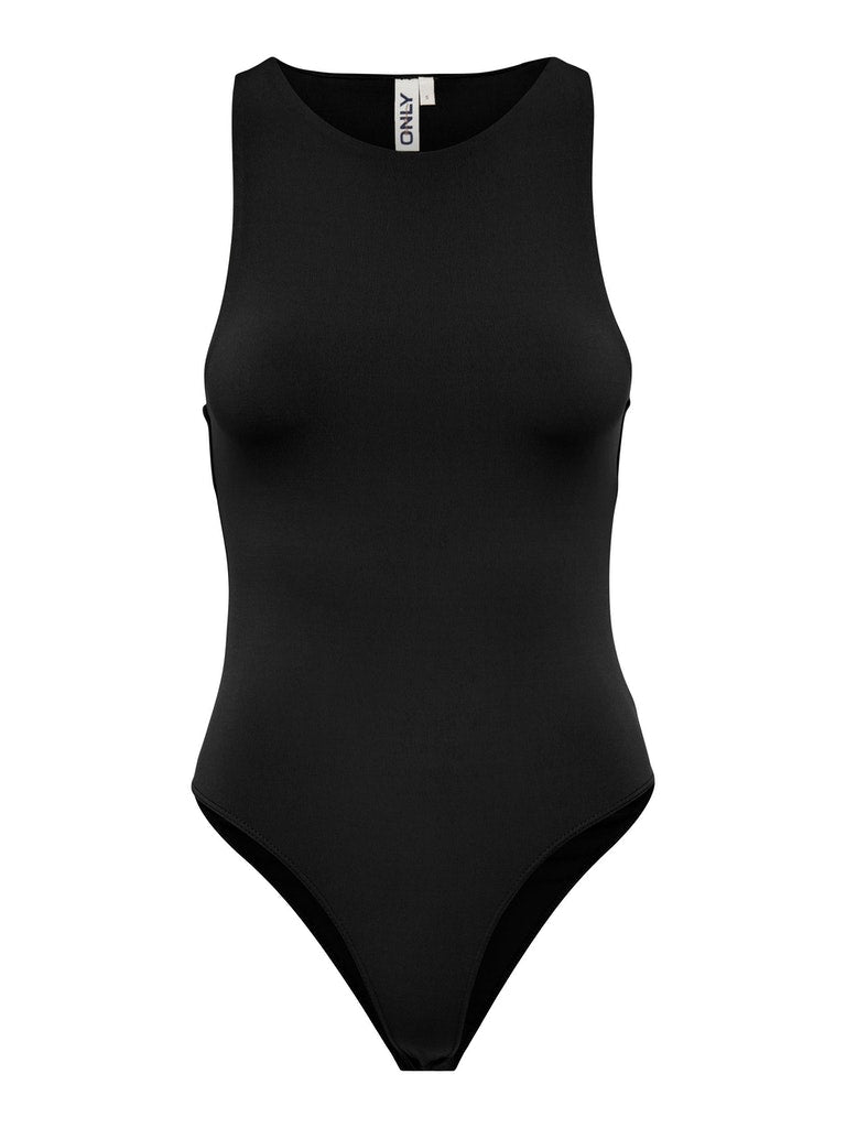 FANO SLEVELESS BODYSUIT / BLACK