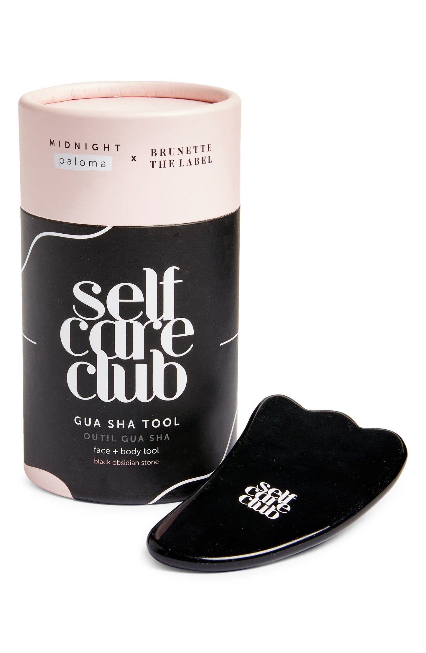 GUA SHA TOOL / BLACK OBSIDIAN