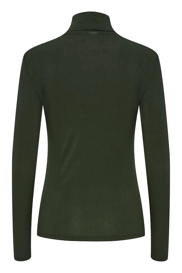 PHILUCA LONG SLEEVE TURTLE NECK/ KOMBU GREEN