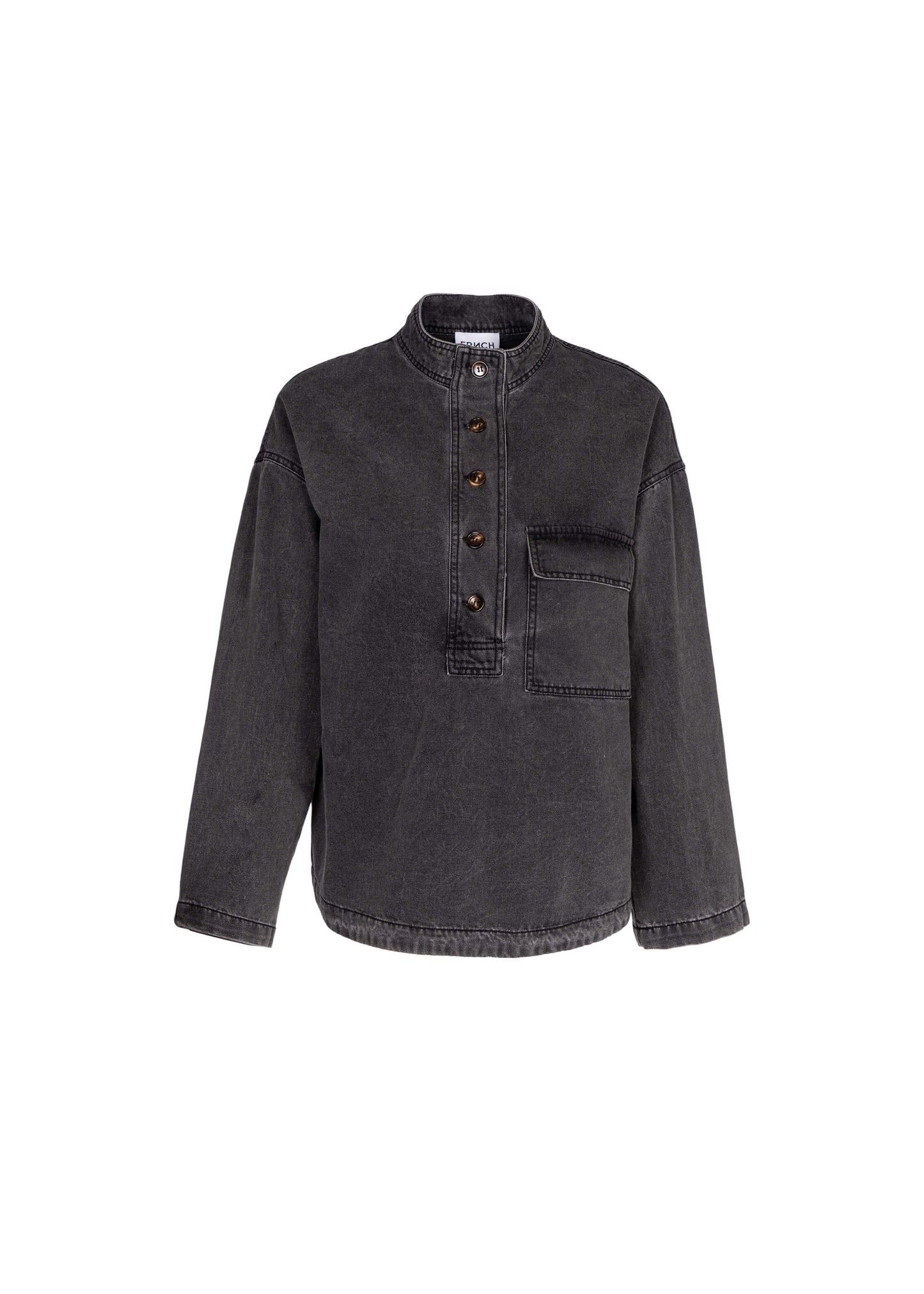 SOLAINE ACID WASH SHIRT