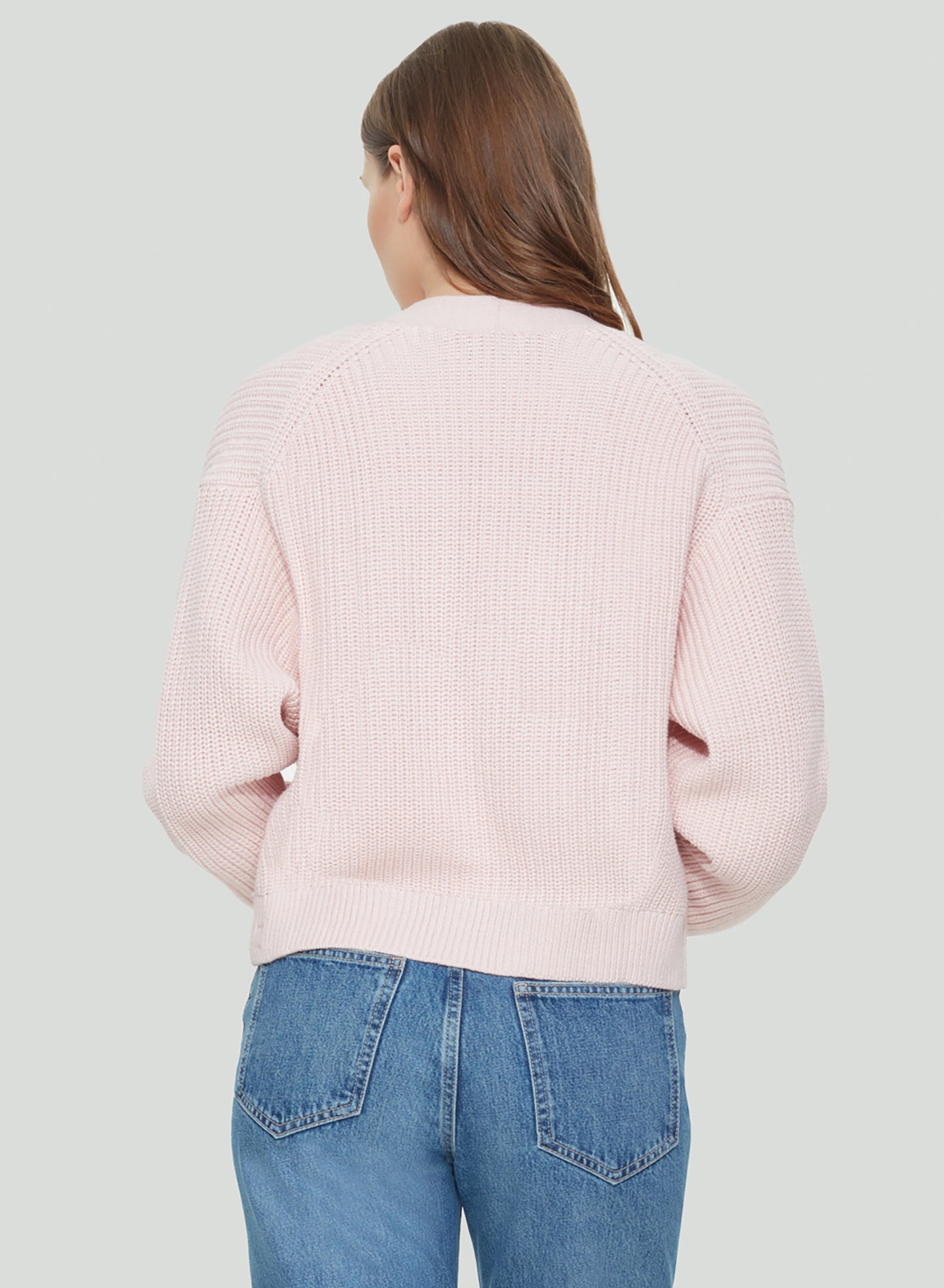 DROP SHOULDER CARDIGAN