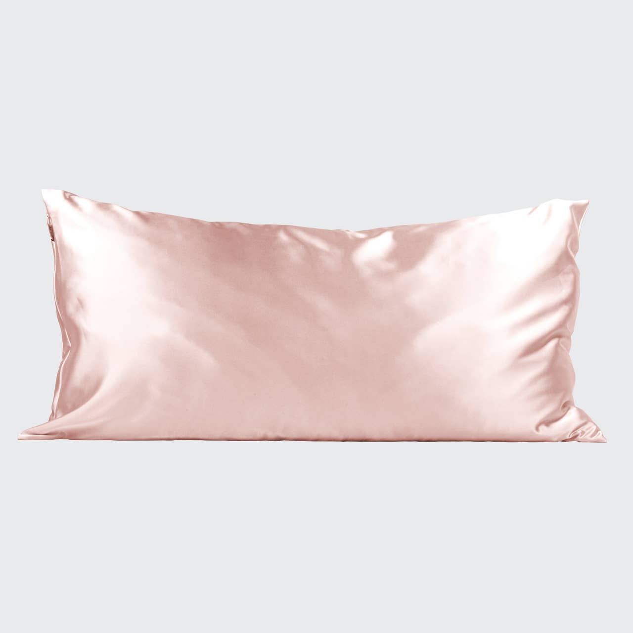 KING SATIN PILLOWCASE  / BLUSH