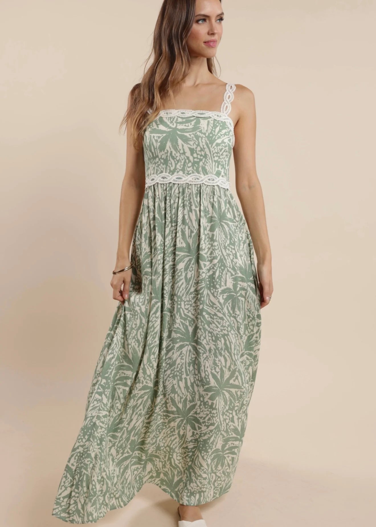 PALM WHISPERS MAXI DRESS