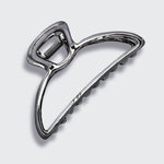 Load image into Gallery viewer, OPEN SHAPE CLAW CLIP / Hematite
