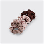 Load image into Gallery viewer, SATIN SLEEP SCRUNCHIES 5PC / Cameo
