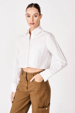 Load image into Gallery viewer, HONEYBUS CROPPED SHIRT
