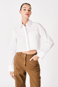 HONEYBUS CROPPED SHIRT