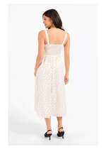 Load image into Gallery viewer, LETTERS HOME POLKA DOT MIDI DRESS
