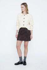 Load image into Gallery viewer, CROCHET KNIT CARDIGAN / ECRU
