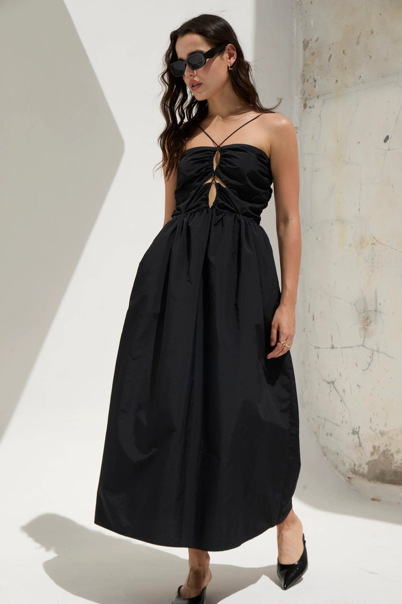 Black Raiment OLBIA DRESS / BLACK – Raiment Loft