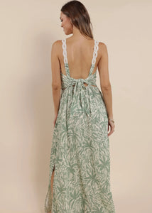 PALM WHISPERS MAXI DRESS