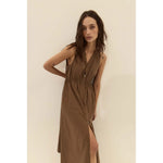 Load image into Gallery viewer, ALGARVE DRESS / MOCHA
