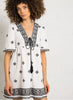 EMBROIDERED DRESS
