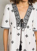 EMBROIDERED DRESS
