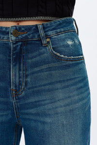 HIGH RISE WIDE LEG JEANS