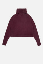 Load image into Gallery viewer, PUGLIESE TURTLENECK SWEATER / WINE
