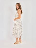 Load image into Gallery viewer, BOUQUET SWEETHEART MIDI DRESS
