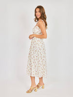 Load image into Gallery viewer, BOUQUET SWEETHEART MIDI DRESS
