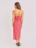 Load image into Gallery viewer, FIRECRACKER STRIPE MIDI DRESS
