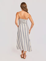 Load image into Gallery viewer, SWEETGRASS STRIPE MIDI DRESS
