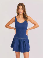 Load image into Gallery viewer, COWGIRL DENIM MINI DRESS
