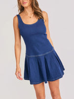 Load image into Gallery viewer, COWGIRL DENIM MINI DRESS
