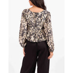 Load image into Gallery viewer, PAINTED FIELDS GATHERED BLOUSE
