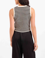 Load image into Gallery viewer, MANON STRIPE SWEATER VEST

