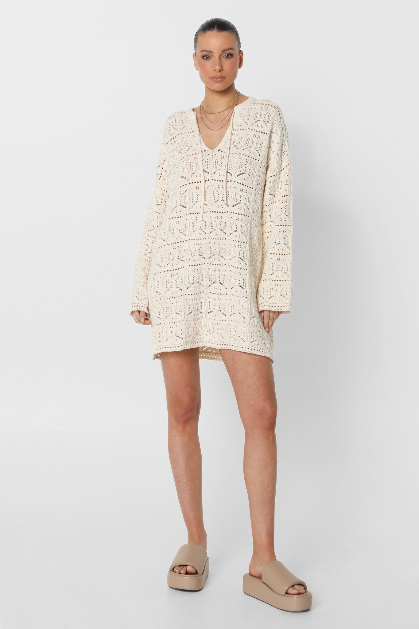 ASHA LONG SLEEVE DRESS