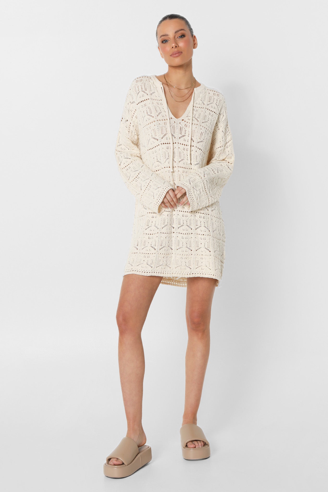 ASHA LONG SLEEVE DRESS