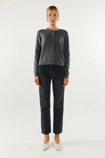 Load image into Gallery viewer, BONNIE CARDIGAN / CHARCOAL

