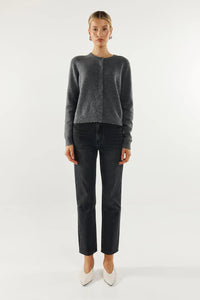 BONNIE CARDIGAN / CHARCOAL