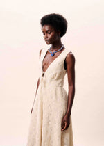 Load image into Gallery viewer, FLORIPA CREAM DRESS
