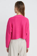 Load image into Gallery viewer, STOOGEES SWEATER/ HOT PINK
