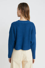 Load image into Gallery viewer, STOOGEES SWEATER/ YALE BLUE
