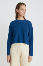 Load image into Gallery viewer, STOOGEES SWEATER/ YALE BLUE

