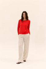 Load image into Gallery viewer, LORRAINE SWEATER / RED
