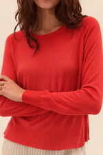 Load image into Gallery viewer, LORRAINE SWEATER / RED
