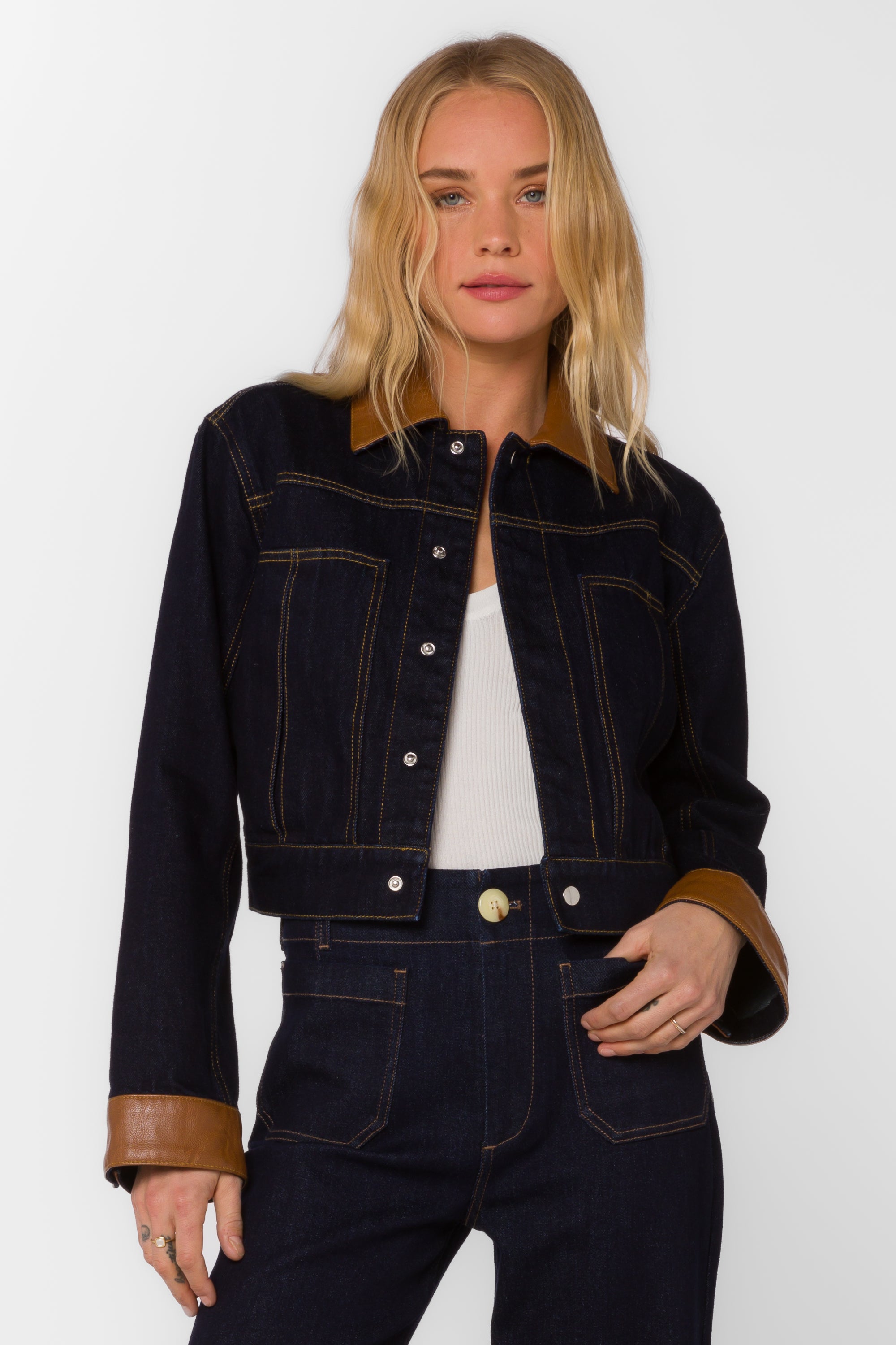 DELPHIA INDIGO JACKET