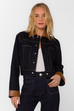 Load image into Gallery viewer, DELPHIA INDIGO JACKET
