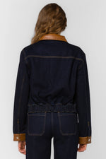 Load image into Gallery viewer, DELPHIA INDIGO JACKET
