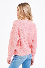 Load image into Gallery viewer, LEXI DROP SHOULDER SWEATER CORAL REEF
